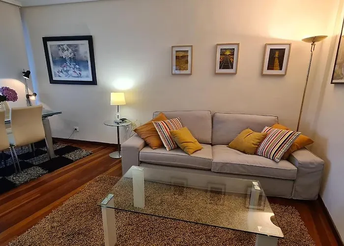 Precioso Piso, Luminoso Y Calido En Santander, Con Parking Gratuito Con Acceso Directo Al Piso